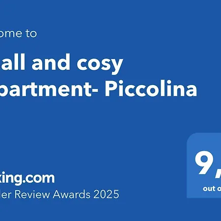 Small And Cosy Appartment- Piccolina *